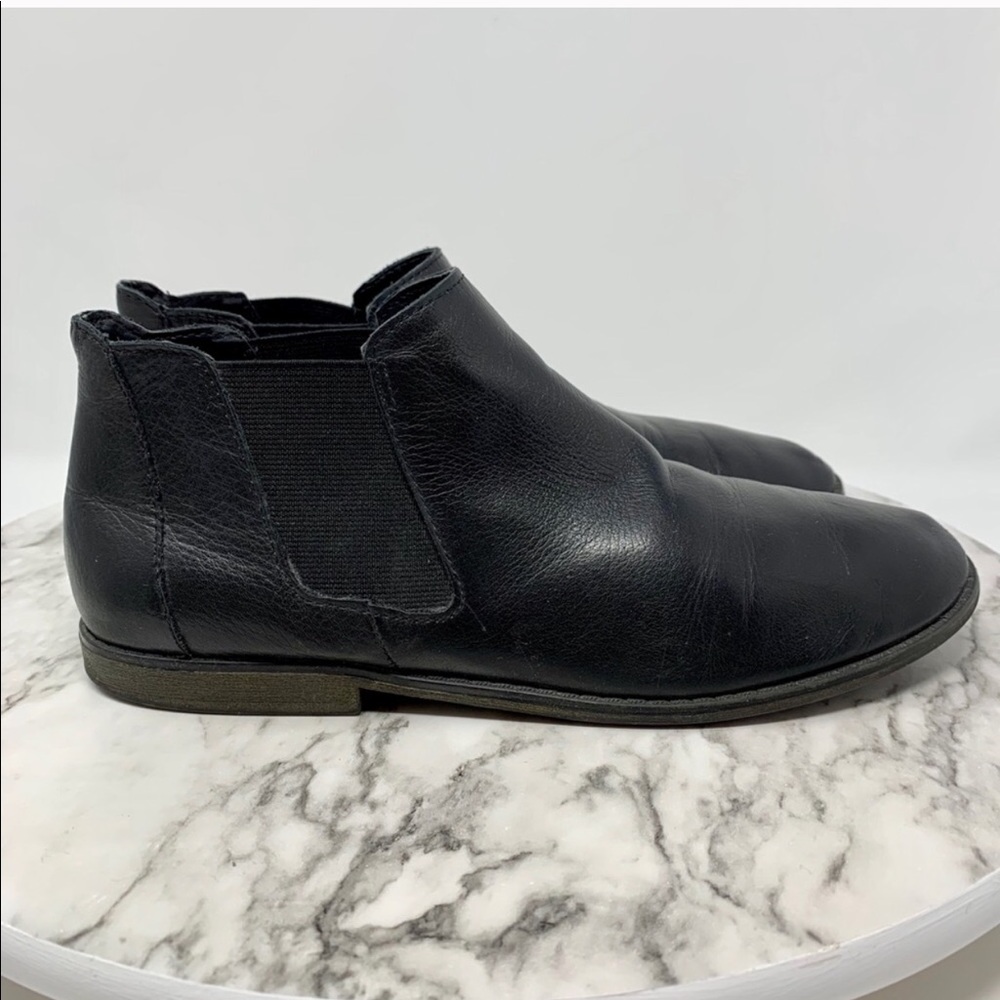Reaction Kenneth Cole Vin Zee chelsea boots blk 7